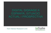 Digital Signage a Espanya, situació actual i prospectiva
