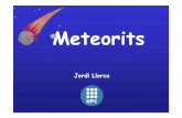Jordi Llorca "Meteorits"