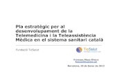 Pla estratègic per al desenvolupament de la telemedicina i la teleassistència mèdica catalunya