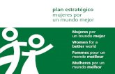 Plan Estratégico Mujeres por un Mundo Mejor