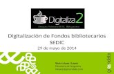 Digitaliza2. Presentación de diapositivas de Berta López