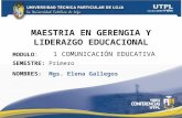 COMUNICACIÓN EDUCATIVA (Mayo Octubre 2011)