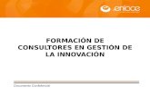 Presentación   consultores gestión de innovacion