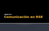 Comunicación RSE