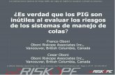 Mining 012 riskope  es verdad que los pig son inútiles al evaluar los riesgos de los sistemas de manejo de colas