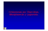 Infecciones por Clamidias, Micoplasmas y Legionela