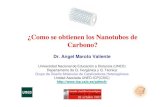 Como se obtienen los Nanotubos de Carbono