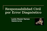 Responsabilidad Civil por Error Diagnóstico
