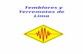 Temblores y Terremotos de Lima