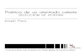 Poética de un atentado celeste: Selección de poemas- Joaquín Pasos