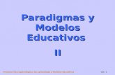 Paradigm As y Modelos Educativos II 27799