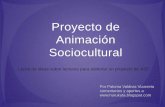 Proyecto de Animación Sociocultural