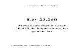 Ley 23.260. Antecedentes Parlamentarios. Argentina