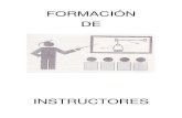 FORMACIÓN DE INSTRUCTORES