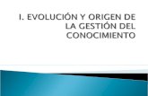 Evolucion y Origen de La Gestion Del Conocimiento