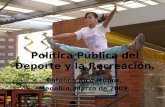 Politica Publica Deporte y Recreación, Medellin