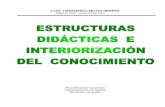 Estructuras didácticas e interiorización del conocimiento