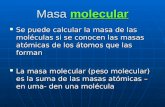 quimica- masa molecular, carga nuclear, configuracion electrones