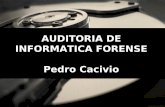 Auditoria de Informatica Forense - Pedro Cacivio