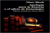 Marc Bloch - Apologia para la Historia o el Oficio de Historiador