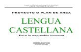 Proyecto o plan de área de Lengua Castellana