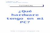 ¿Qué hardware tengo en mi PC? (básico)