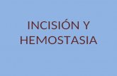 Insicion y Hemostasia