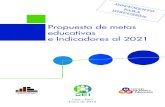 metas educativas 2021 Perú