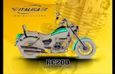 Moto Italika RC200