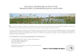 ZR Humedales de Puerto Viejo, Situación actual y recomendaciones para su conservación[1].