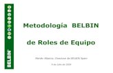 Metodología BELBIN de Roles de Equipo