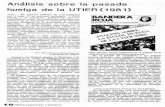 Análisis del MST de la huelga de la Utier de 1981