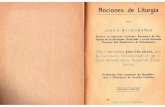 Nociones de liturgia - Juan Ruano - 1939