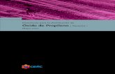 directrices para la distribución de oxido de propileno