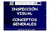 INSPECCIÓN VISUAL CONCEPTOS GENERALES