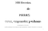 100 Recetas de PIZZAS, Cocas, Empanadas y Calzone