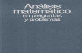 Análisis matemático en problemas y preguntas