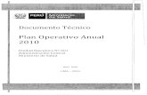 Plan Operativo Anual 2010 del Ministerio de Salud
