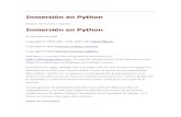 Inmersion Python