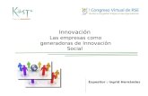 RSE - Innovación: las Empresas como generadoras de Innovación Social