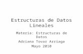 Estructuras de Datos Lineales