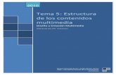 Tema5 Estructura de Los Contenidos Multimedia