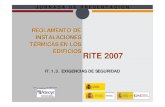 Presentación RITE 2007:  IT1-3