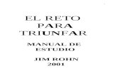 Jim Rohn - El Reto Para Triunfar (Manual de Estudio)