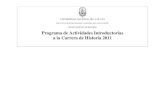 Cuadernillo Curso de Ingreso Historia 2011 (FAHCE - UNLP)