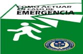 Como actuar en caso de emergencia