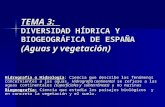 TEMA 3  Presentación: Aguas y Vegetación de la Península Ibérica