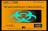 CDC - Bioseguridad en laboratorios de microbiología y biomedicina 4ta