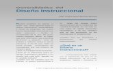 Generalidades del Diseño Instruccional - Lic. Virginia Sánchez Bautista