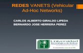 DIAPOSITIVAS REDES VANETS (Vehicular Ad-Hoc Networks) Septiembre 13